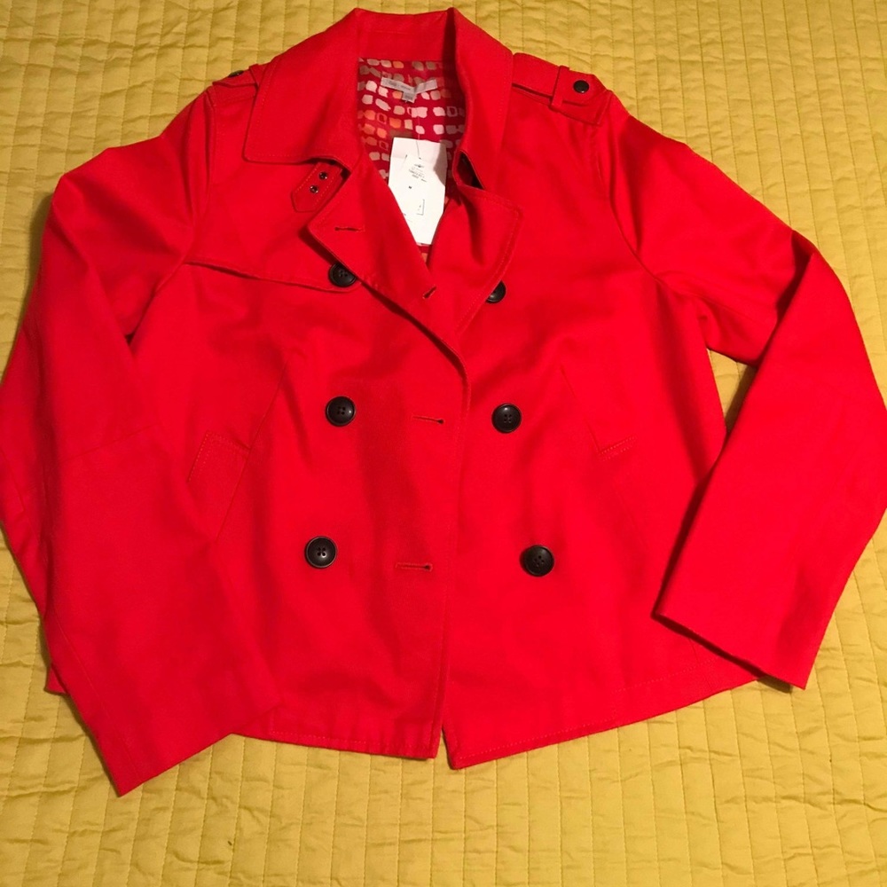 Gap Orange peacoat sz Med